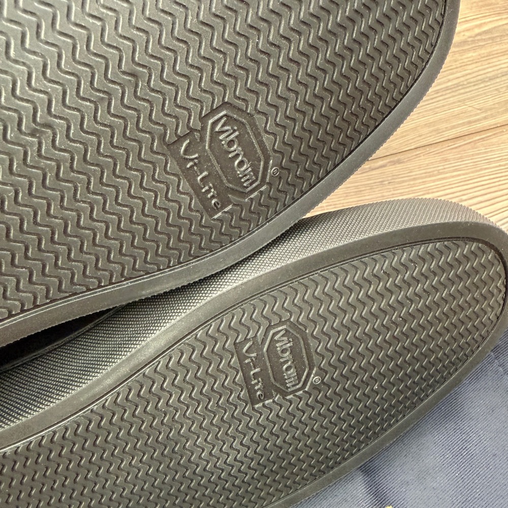 Ralph Lauren Purple Label Mens 11 D Severn Sneaker Black Calf Leather Italy New - Picture 9 of 9